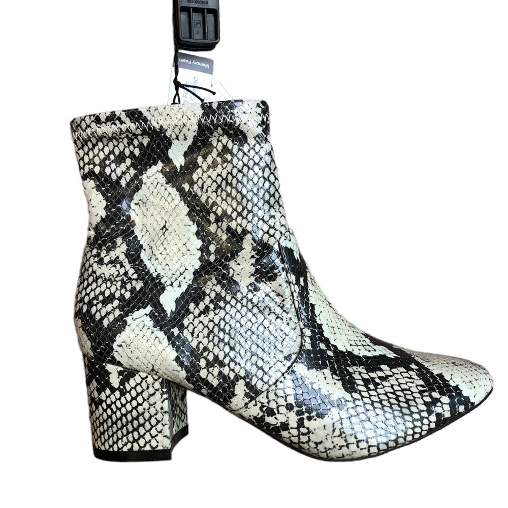 Snakeskin Boots by Time and Tru - Picture 3 of 10